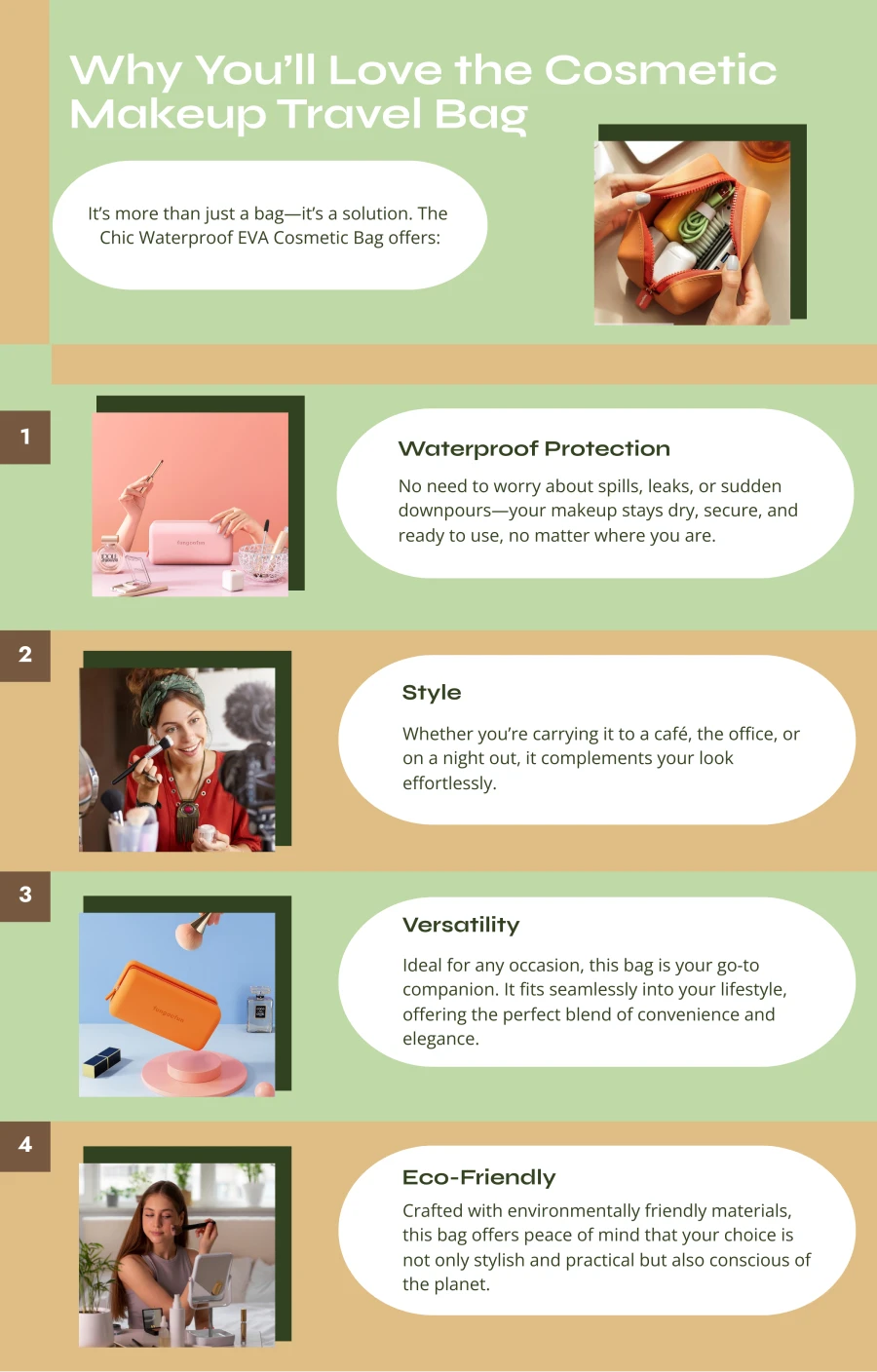 Cosmetic Makeup Travel Bag